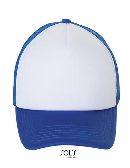 Bubble Cap - White/Royal Blue 241