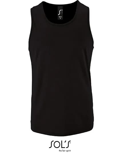 Men´s Sports Tank Top Sporty - Black