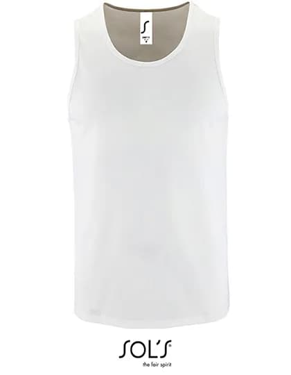 Men´s Sports Tank Top Sporty - White