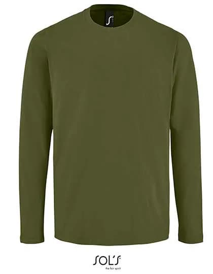 Men´s Long Sleeve T-Shirt Imperial - Dark Khaki