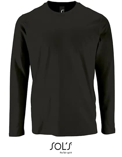 Men´s Long Sleeve T-Shirt Imperial - Deep Black