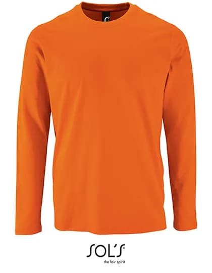 Men´s Long Sleeve T-Shirt Imperial - Orange