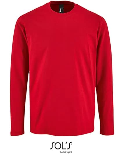 Men´s Long Sleeve T-Shirt Imperial - Red