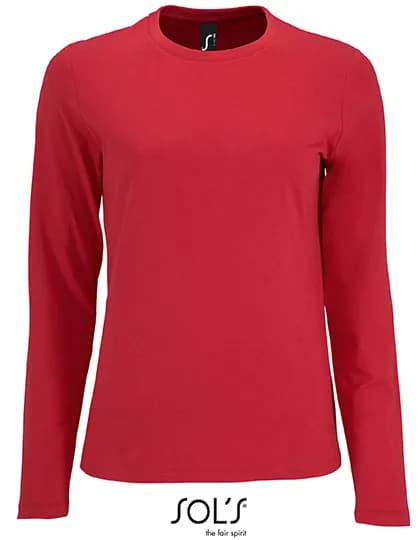 Women´s Long Sleeve T-Shirt Imperial - Red