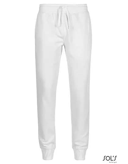 Women´s Slim Fit Jogging Pants Jake - White