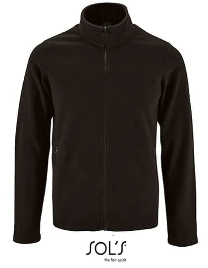 Men´s Plain Fleece Jacket Norman - Black