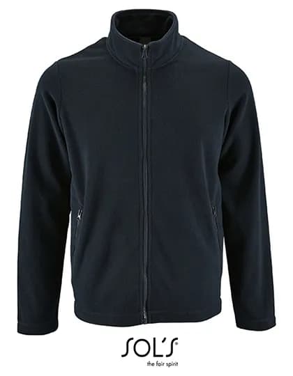 Men´s Plain Fleece Jacket Norman - Navy