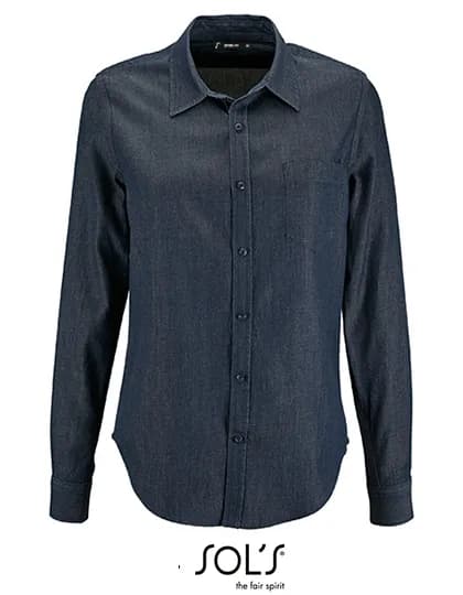 Women´s Denim Shirt Barry - Denim Brut