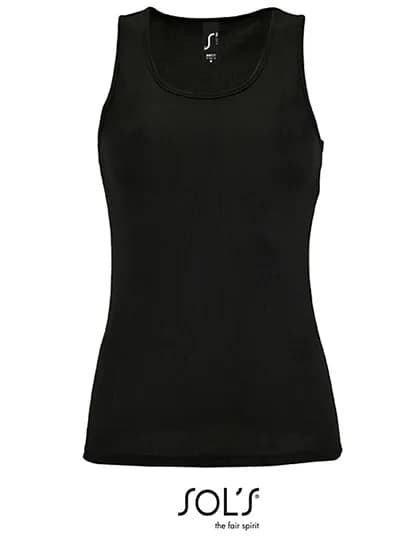 Women´s Sports Tank Top Sporty - Black