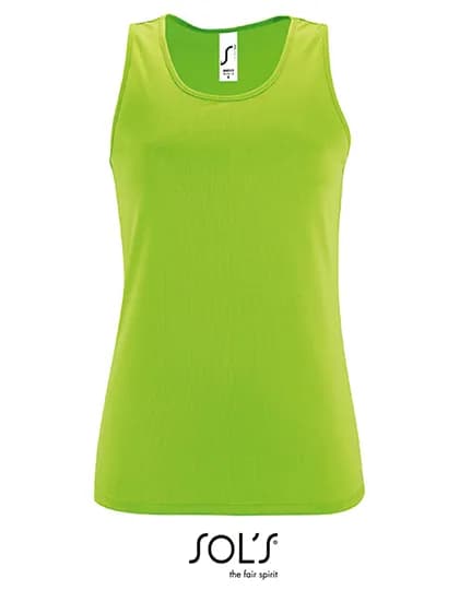 Women´s Sports Tank Top Sporty - Neon Green