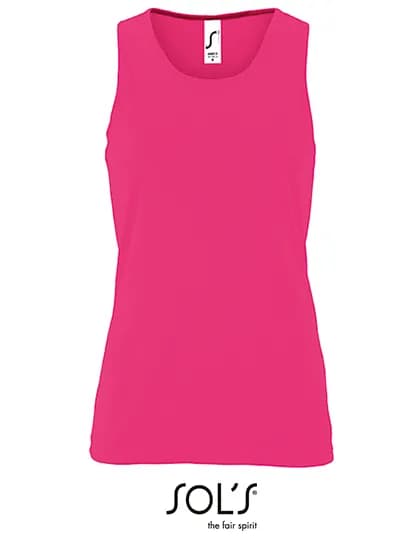 Women´s Sports Tank Top Sporty - Neon Pink