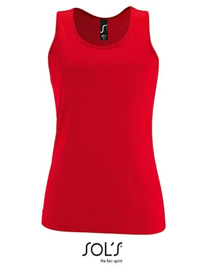Women´s Sports Tank Top Sporty - Red