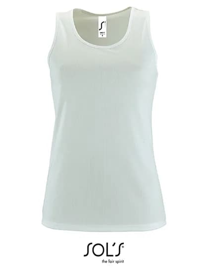 Women´s Sports Tank Top Sporty - White