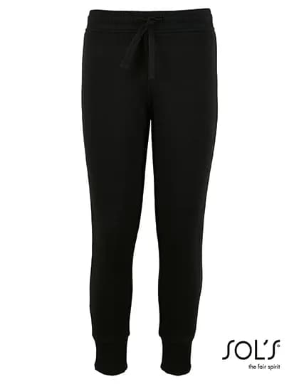 Kids´ Slim Fit Jogging Pants Jake - Black