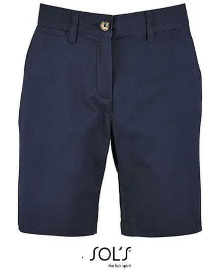 Women´s Chino Bermuda Shorts Jasper - French Navy