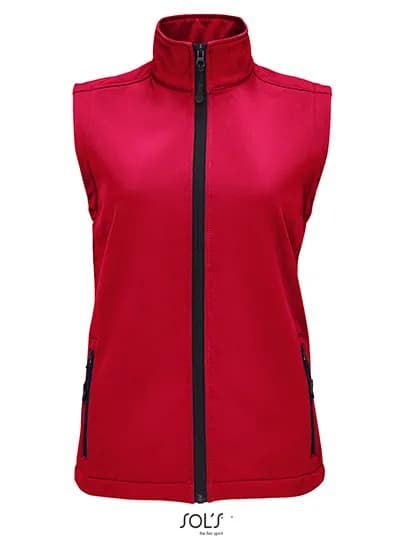 Women´s Race Bodywarmer Softshell - Pepper Red