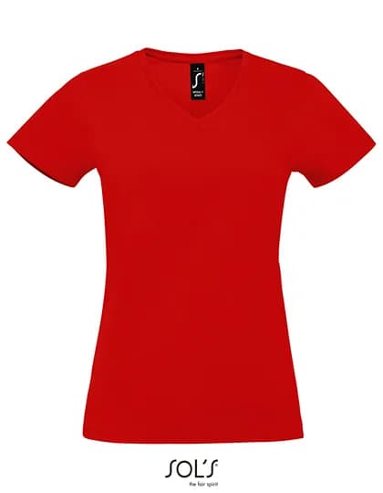 Women´s Imperial V-Neck T-Shirt - Red