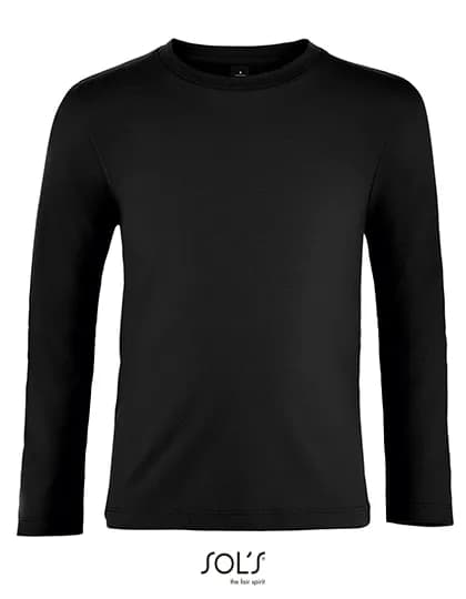 Kids´ Imperial Long Sleeve T-Shirt - Deep Black