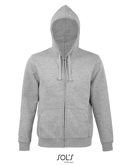 Men´s Zip Hoodie Spike - Heather Grey Melange