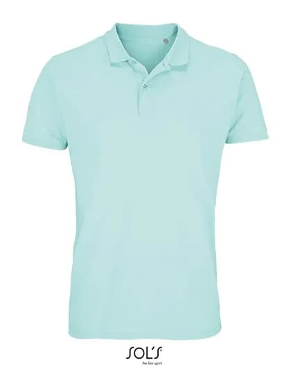 Men´s Planet Polo Shirt - Arctic Blue