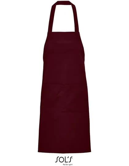 Unisex Gamma Apron - Burgundy