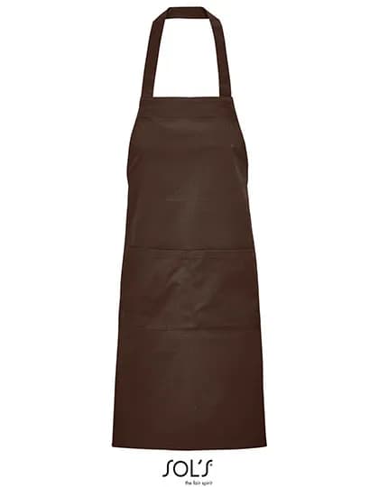 Unisex Gamma Apron - Chocolate