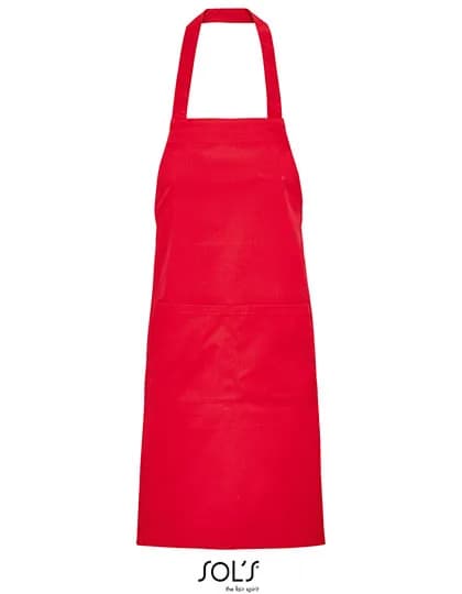Unisex Gamma Apron - Red