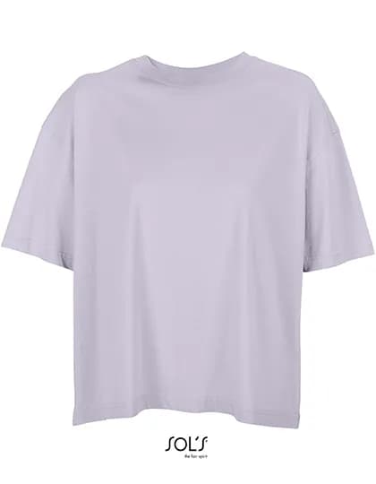 Women´s Boxy Oversized T-Shirt - Lilac