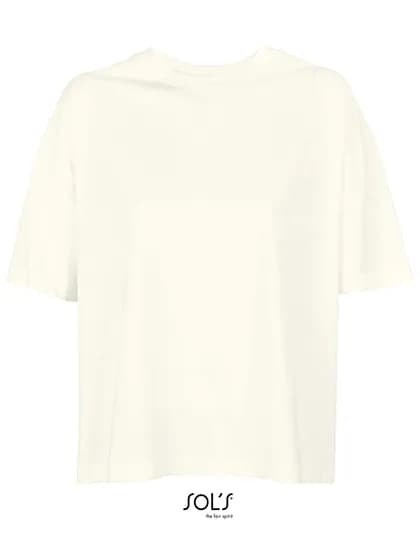 Women´s Boxy Oversized T-Shirt - Off White