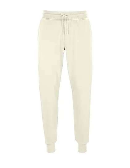 Unisex Jumbo Fleece Jog Pants - Off White