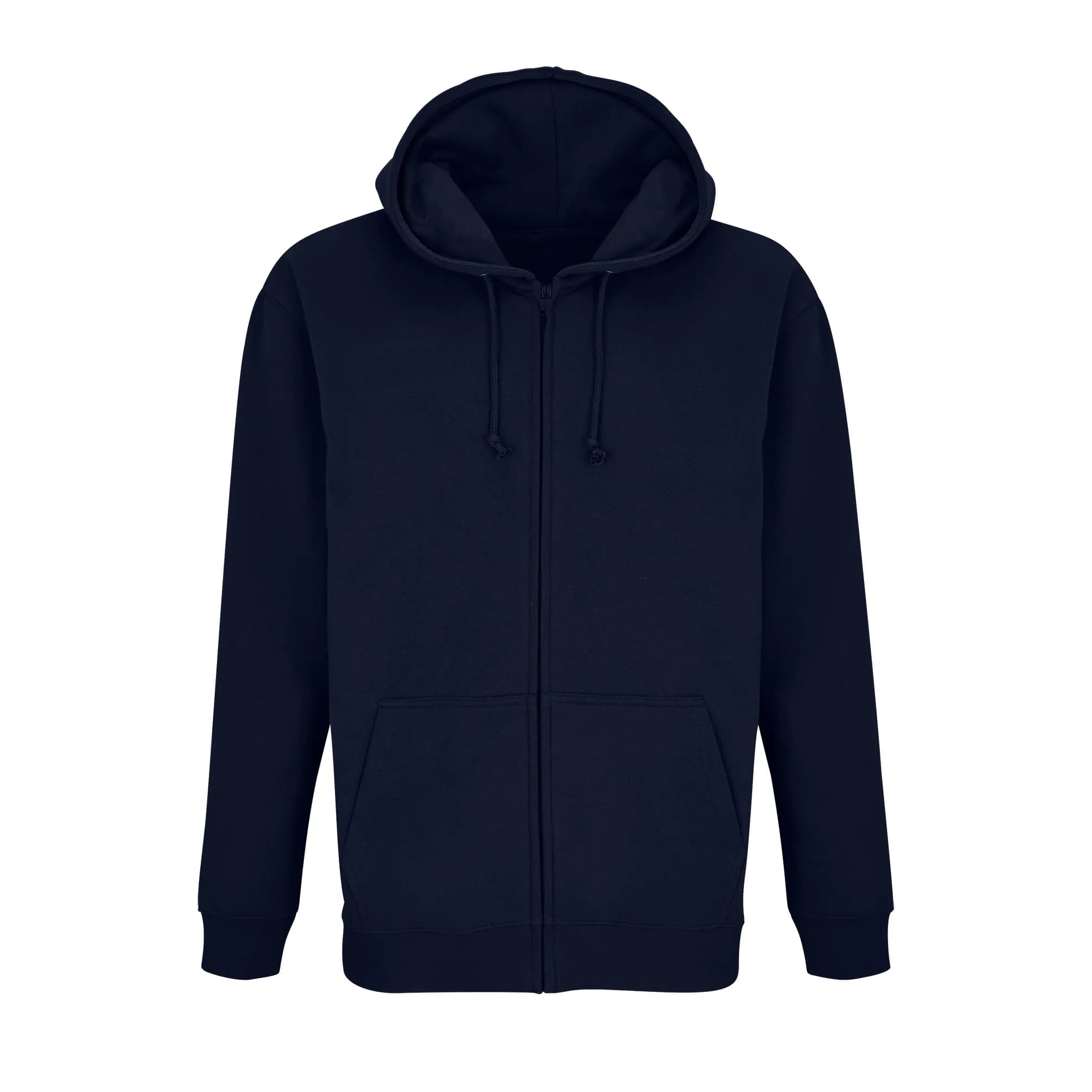 Unisex Full-Zip Hoodie Carter - French Navy