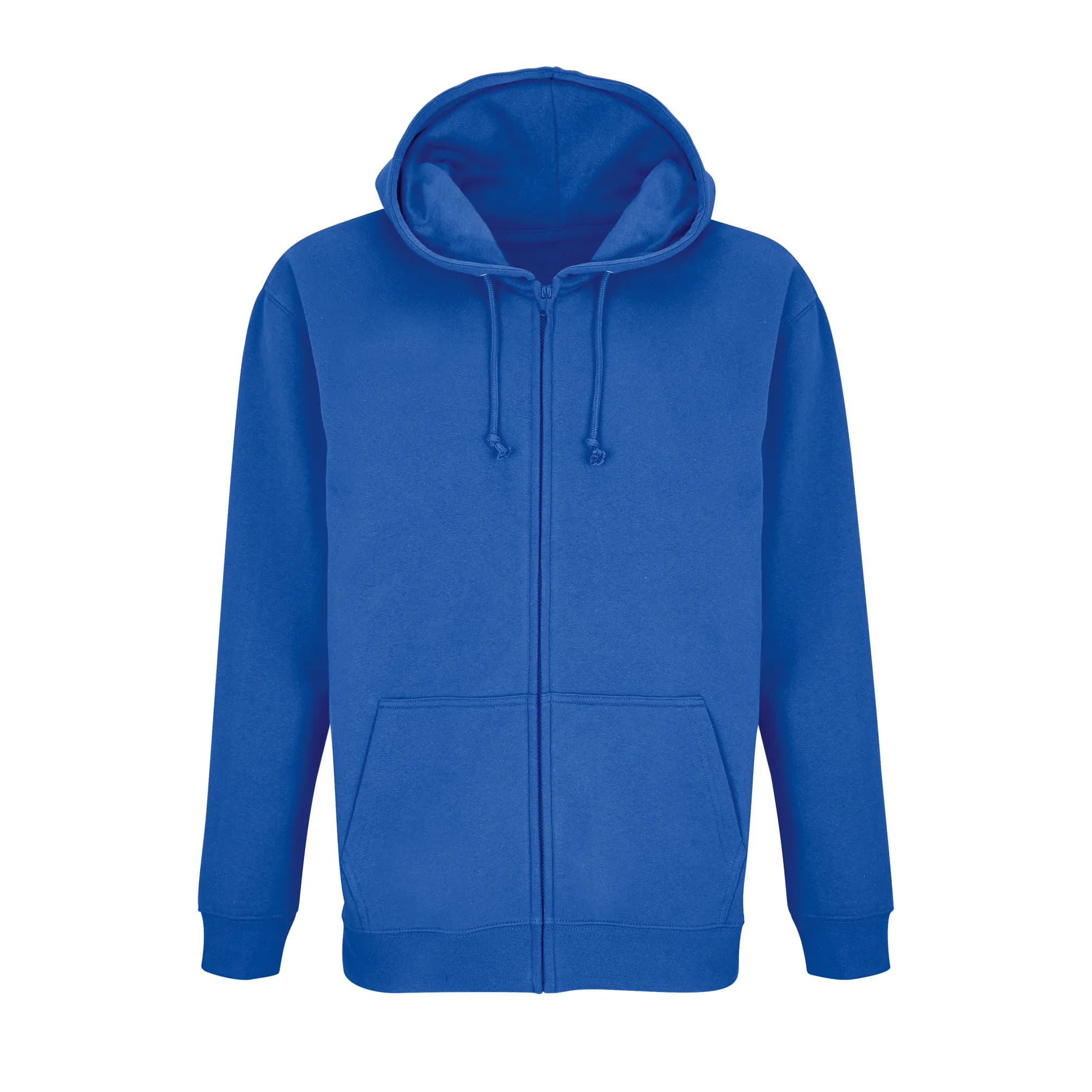 Unisex Full-Zip Hoodie Carter - Royal Blue 241