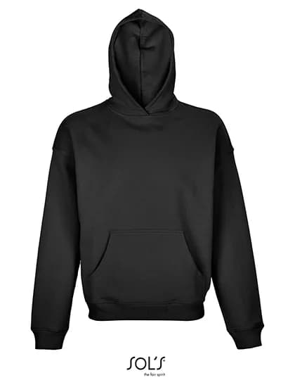 Unisex Connor Oversized Hoodie - Black