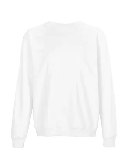 Unisex Columbia Crew Neck Sweatshirt - White