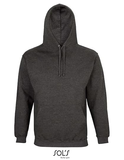 Unisex Condor Hooded Sweatshirt - Charcoal Melange
