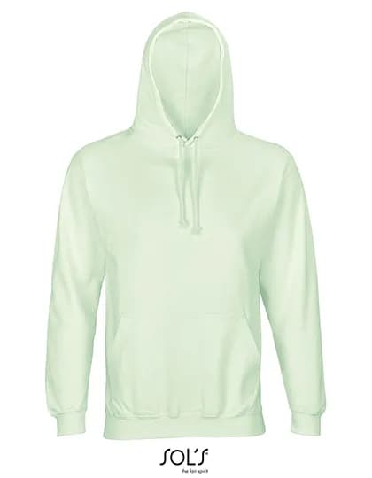 Unisex Condor Hooded Sweatshirt - Creamy Green