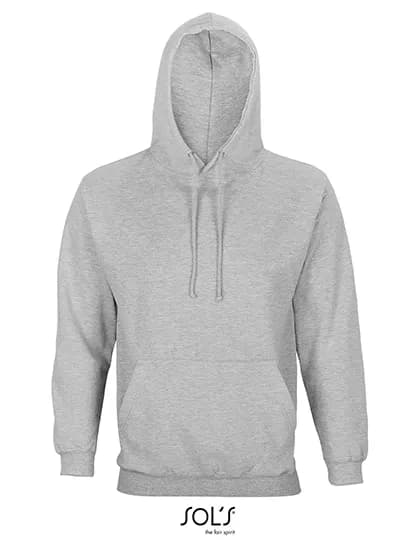 Unisex Condor Hooded Sweatshirt - Grey Melange