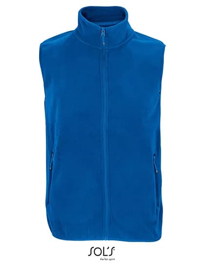 Unisex Factor Zipped Fleece Bodywarmer - Royal Blue 241
