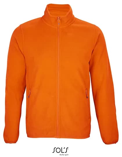 Men´s Factor Zipped Fleece Jacket - Orange