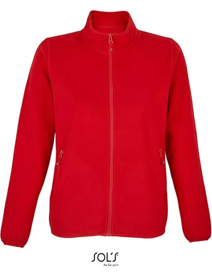 Women´s Factor Zipped Fleece Jacket - Red