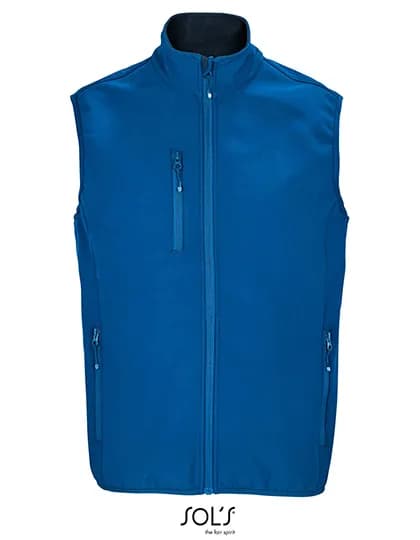 Men´s Falcon Zipped Softshell Bodywarmer - Royal Blue 241