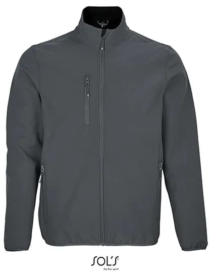 Men´s Falcon Zipped Softshell Jacket - Charcoal Grey (Solid)