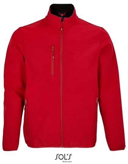 Men´s Falcon Zipped Softshell Jacket - Pepper Red