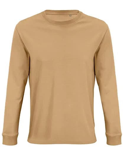 Unisex Long Sleeve T-Shirt Pioneer - Dark Beige