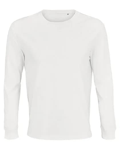 Unisex Long Sleeve T-Shirt Pioneer - White