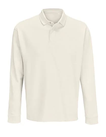 Unisex Polo Collar Sweatshirt Heritage - Off White