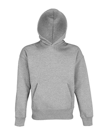 Unisex Hooded Sweatshirt Origin - Grey Melange