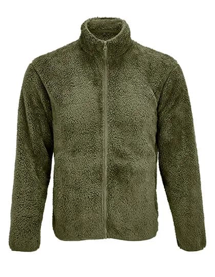 Unisex Fleece Zip Jacket Finch - Army