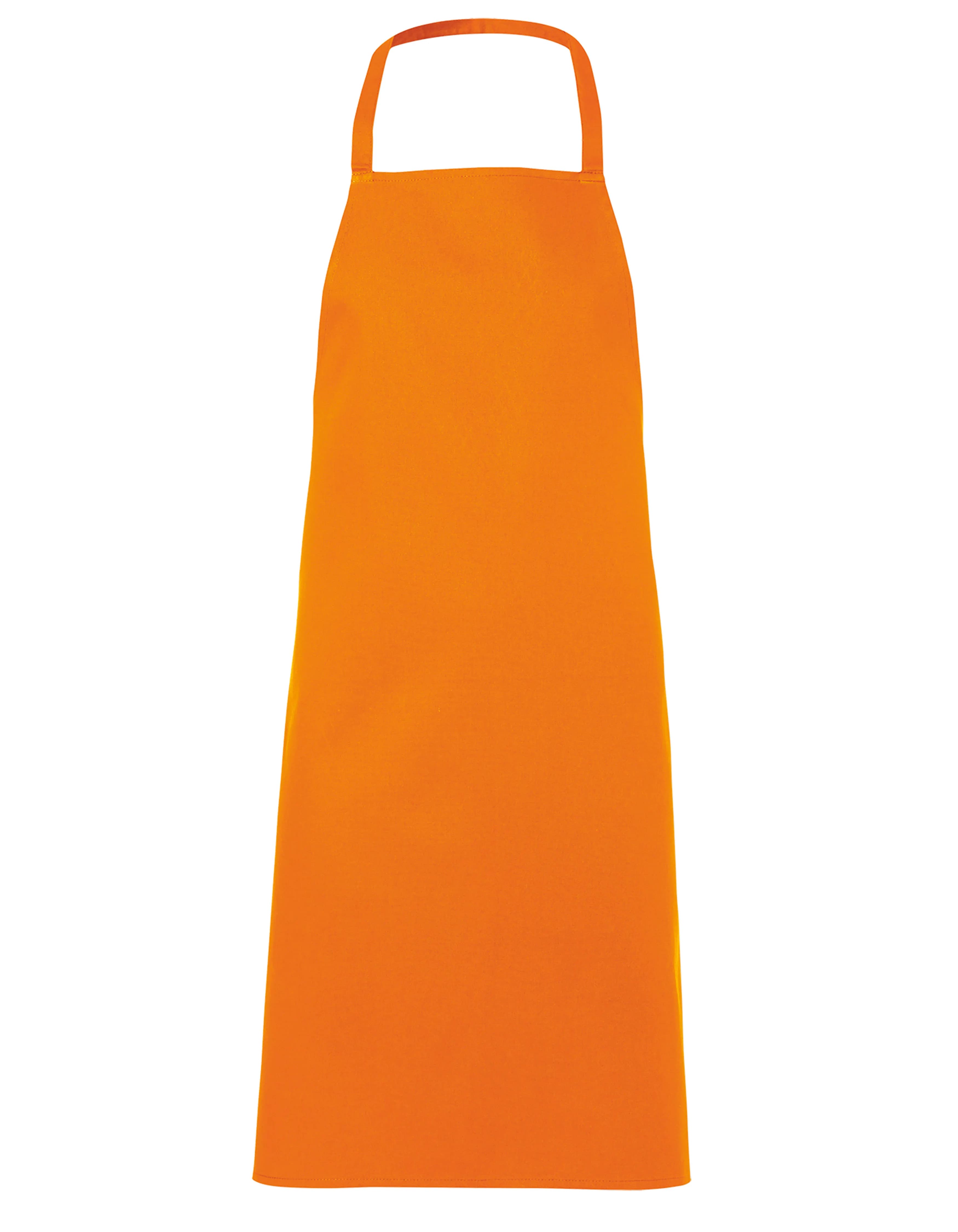 Cotton Apron Glasgow - Light Orange