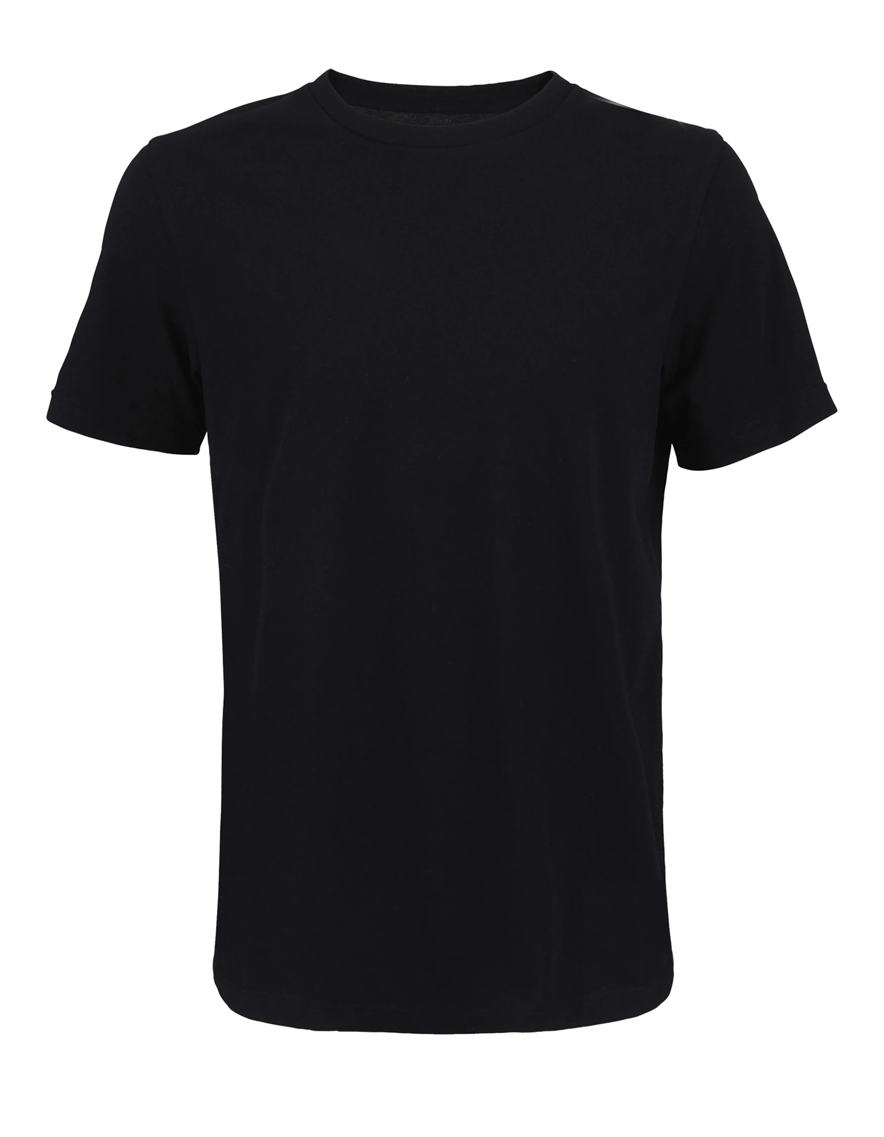 Unisex Round Neck T-Shirt Tuner - Deep Black